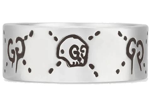 gucci skull ring|gucci ghost ring sale.